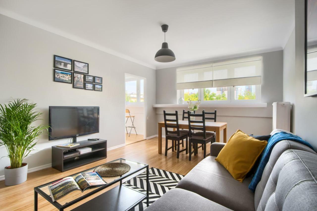 Ferienwohnung L4 Skyline Warschau Exterior foto